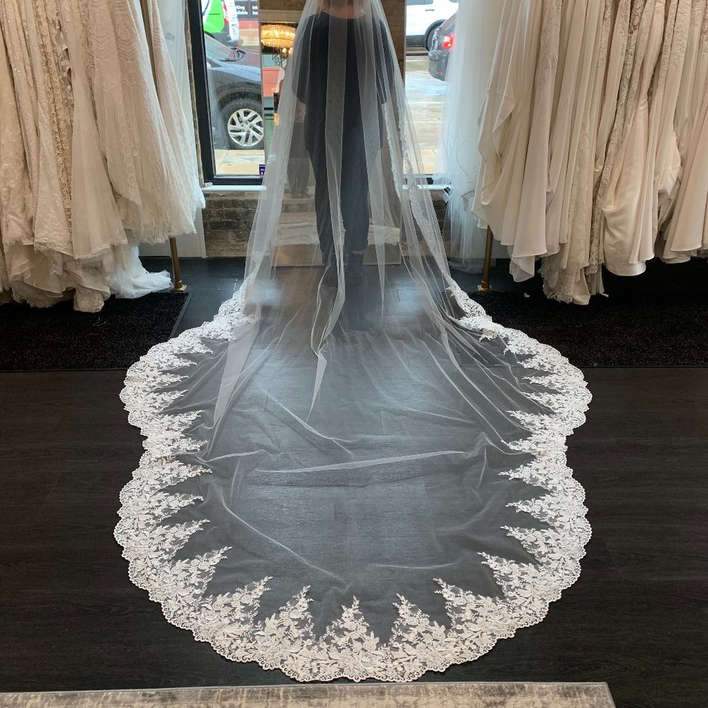 Martina Liana Cathedral Length Veil